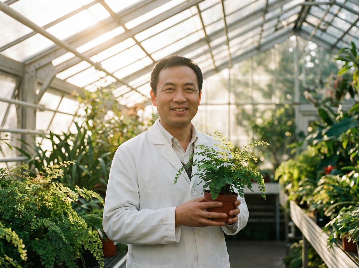 黄色仓库植物专家陈建华